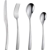 Bestekset - ARTHUR MARTIN - AM3630 - 24 delig - RVS - Satijnen afwerking