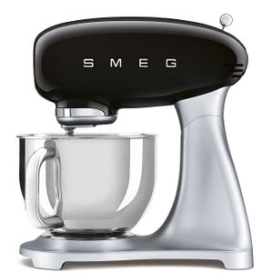 Smeg SMF02BLEU mixer - Staande mixer - Zwart/Zilver 800 W