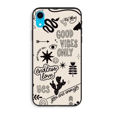 Good vibes: iPhone XR Biologisch afbreekbaar hoesje