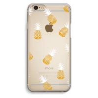 Ananasjes: iPhone 6 / 6S Transparant Hoesje