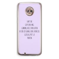 GSM: Motorola Moto G6 Transparant Hoesje GSM: Motorola Moto G6 Transparant Hoesje