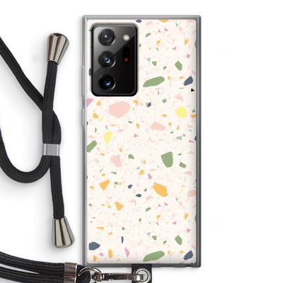Terrazzo N°21: Samsung Galaxy Note 20 Ultra / Note 20 Ultra 5G Transparant Hoesje met koord