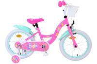 Barbie kinderfiets - meisjes - 16 inch - roze - twee handremmen