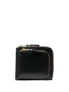 Comme Des Garçons Wallet petit porte-cartes en cuir - Noir