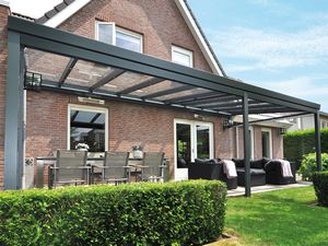 Tijdelijk 15% korting | Verasol Profiline 2.0 aluminium veranda 600x250 cm polycarbonaatdak Aluminium Verasol