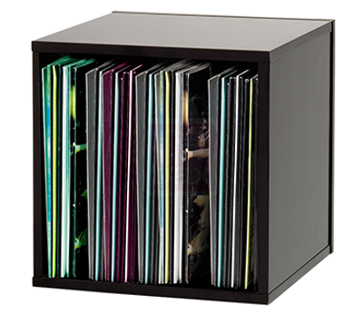 Glorious Record Box Zwart 110