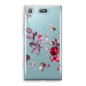 Mooie bloemen: Sony Xperia XZ1 Compact Transparant Hoesje