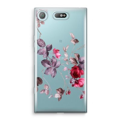 Mooie bloemen: Sony Xperia XZ1 Compact Transparant Hoesje