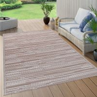 VidaXL Buitenkleed arakil 120x180 cm pp bruin