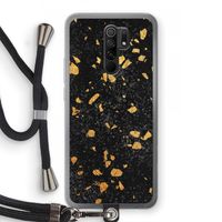 Terrazzo N°7: Xiaomi Redmi 9 Transparant Hoesje met koord