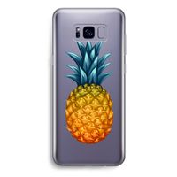 Grote ananas: Samsung Galaxy S8 Plus Transparant Hoesje