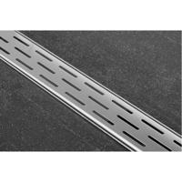 Easy Drain Compact 30 douchegoot RVS met enkele plaat RVS standaard RVS flens waterslot 30mm 60cm inbouw diepte 63mm met zijuitloop edcompr600-30 Easy Drain Compact 30 douchegoot RVS met enkele plaat RVS standaard RVS flens waterslot 30mm 60cm inbouw diepte 63mm met zijuitloop edcompr600-30