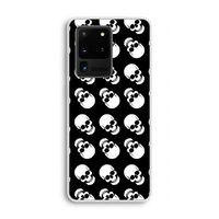 Musketon Skulls: Samsung Galaxy S20 Ultra Transparant Hoesje Musketon Skulls: Samsung Galaxy S20 Ultra Transparant Hoesje