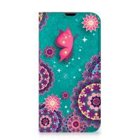 iPhone 13 Pro | Bookcase | Cirkels en Vlinders