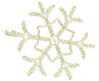 Sneeuwvlok crystal 60x52cm 2400K warmwit licht koppelbaar Prosystem 230V
