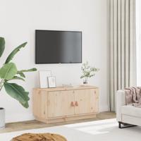 Tv-meubel 80x34x40 cm massief grenenhout