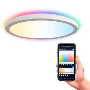 Calex Smart Halo Plafondlamp Wit - 40cm - RGB en CCT