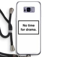 No drama: Samsung Galaxy S8 Transparant Hoesje met koord