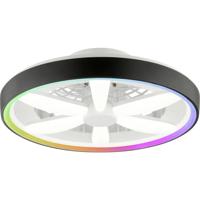 Brilliant G80935/06 Gaiano Decoratieve lamp LED Energielabel: E (A - G) 48 W Zwart