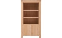 Goossens Boekenkast Clear, 100 cm breed, 2 deuren, 3 open vakken