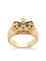 Dolce & Gabbana bague en or 18ct à design de couronne - thumbnail