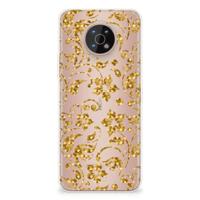 Nokia G50 | TPU Case | Gouden Bloemen