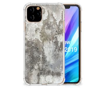 Apple iPhone 11 Pro Anti-Shock Hoesje Beton Print