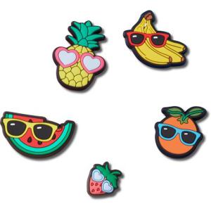 Crocs 5 stuks Jibbitz Cute Fruit With Sunnies