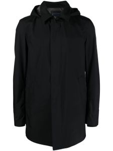 Herno imperméable à capuche - Noir