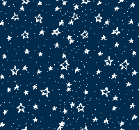 Geschetste sterren donkerblauw behang