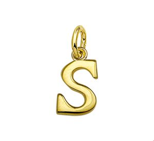 TFT Bedel Letter S Goud