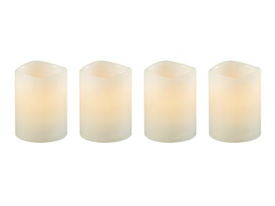 LIVARNO home LED-waskaarsen (4 stuks, Wit)