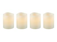 LIVARNO home LED-waskaarsen (4 stuks, Wit)