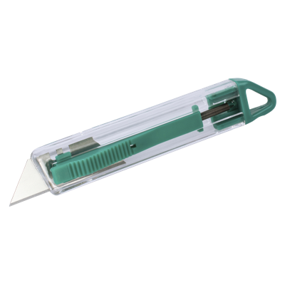 Wolfcraft Veiligheidsmes | Trapezium | Voor kunststof | 1 stuk - 4135000