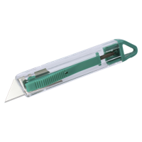 Wolfcraft Veiligheidsmes | Trapezium | Voor kunststof | 1 stuk - 4135000