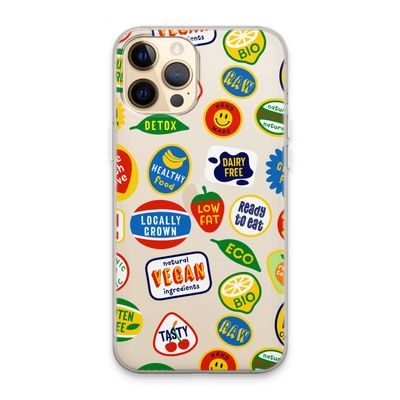 Fruitsticker: iPhone 13 Pro Max Transparant Hoesje