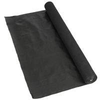 Anti worteldoek - zwart - 1,5 x 8 meter - polyester - onkruiddoek