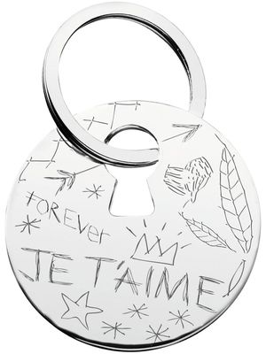 Christofle porte-clés Graffiti Her - Argent
