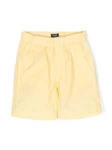 Il Gufo short en coton stretch à taille élastiquée - Jaune