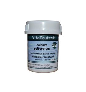Calcium sulfuratum VitaZout nr. 18