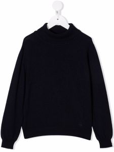 Fay Kids pull à col roulé - Bleu