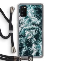 Zee golf: Samsung Galaxy A41 Transparant Hoesje met koord