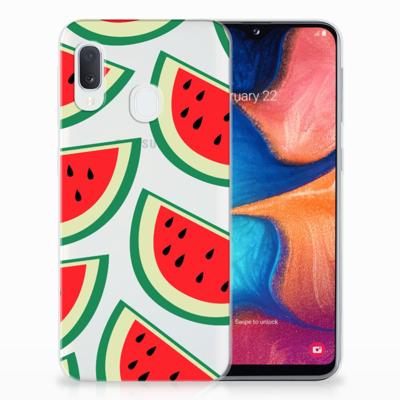 Samsung Galaxy A20e | Siliconen Case | Watermelons