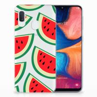Samsung Galaxy A20e | Siliconen Case | Watermelons