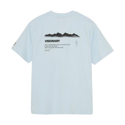 T-shirt RLX Backprint Frosty Blue
