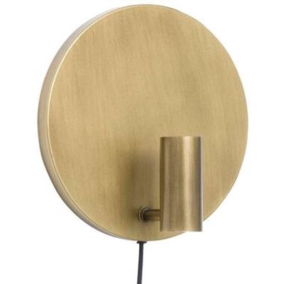 Wandlamp Rachmaninov - goudkleur - Ø25x10 cm