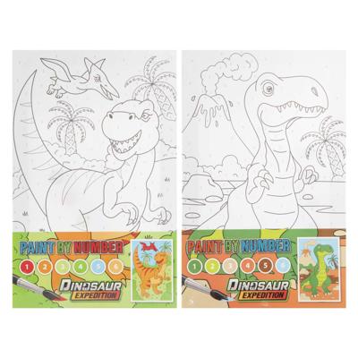 Creative Craft Group Dino schilderen op nummer verfset
