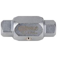 KS Tools 1509395 Steeknoten voor olieaftapschroeven, 6-kant 14 mm+4-kant 13 mm