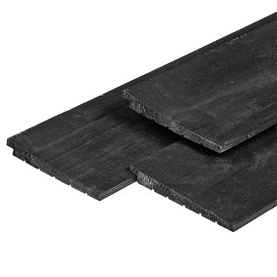 Zweeds rabat Excellent douglas zwart geimpregneerd 1,2/2,7x19,5x300 cm Tuindeco - Tuindeco