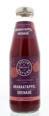 Your Organic Nat Limonadesiroop granaatappel bio